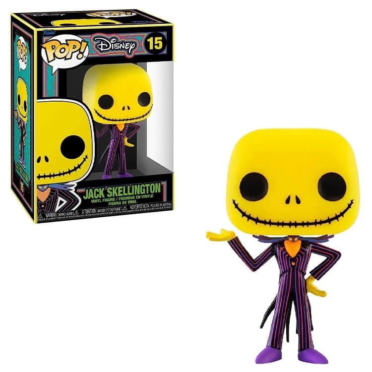 فیگور فانکو پاپ طرح Disney Jack Skellington Blacklight – کد 15 — تصویر ۳