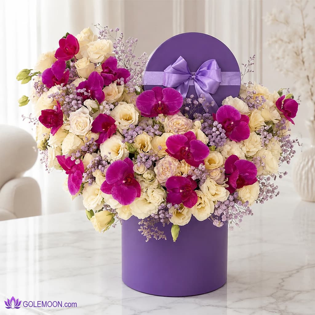 باکس گل تیارا