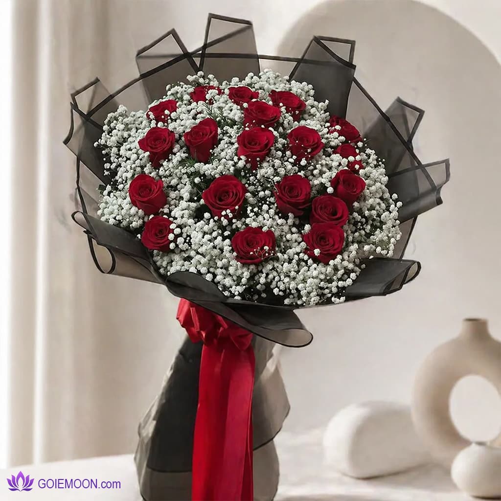 دسته گل پرندیس