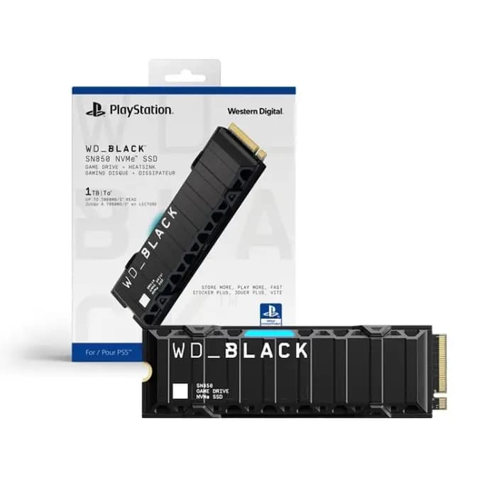 حافظه اس اس دی WD_BLACK SN850P دارای هیت سینک – ظرفیت 1TB — تصویر ۷