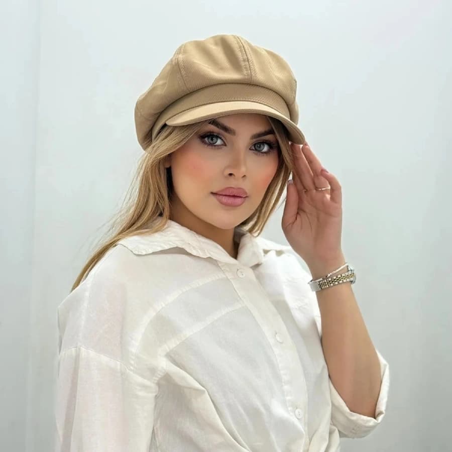 کلاه کاپیتانی هشترک نقاب چرم — تصویر ۲