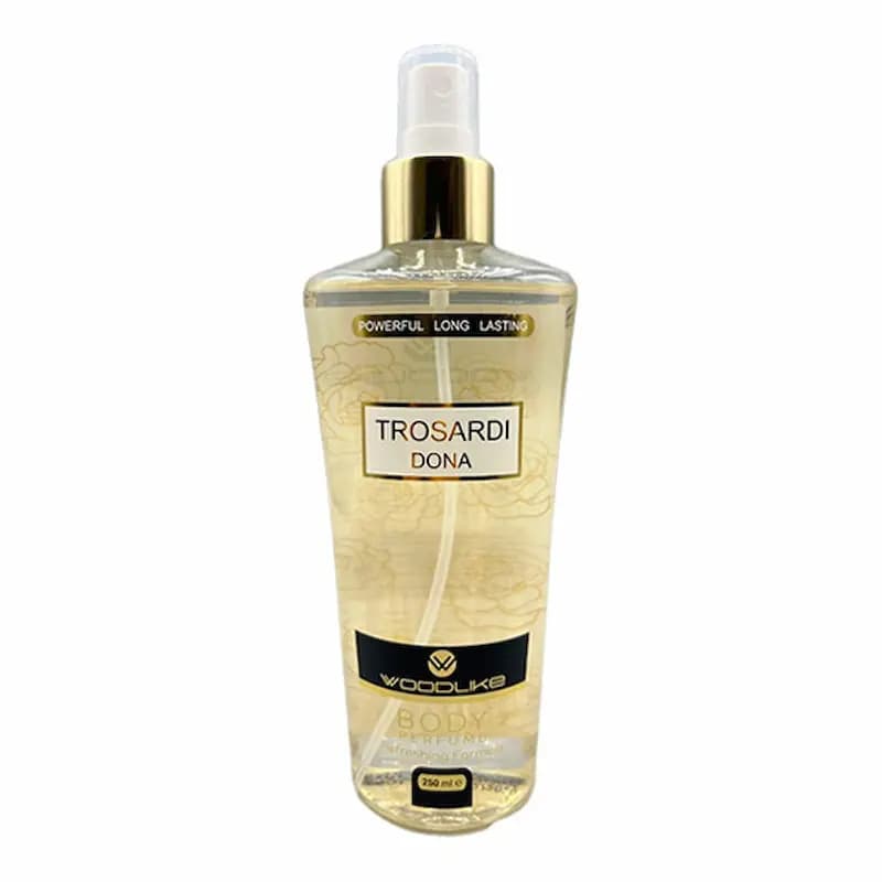 بادی اسپلش زنانه وودلایک مدل Trosardi Dona | رایحه شیک 250 ml