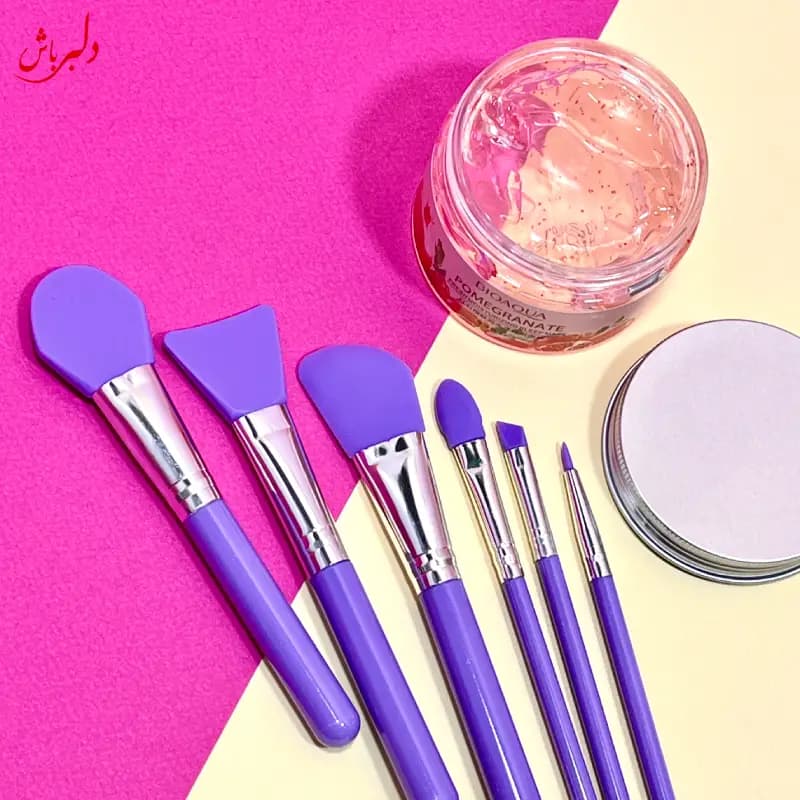 ست براش ماسک (بنفش)