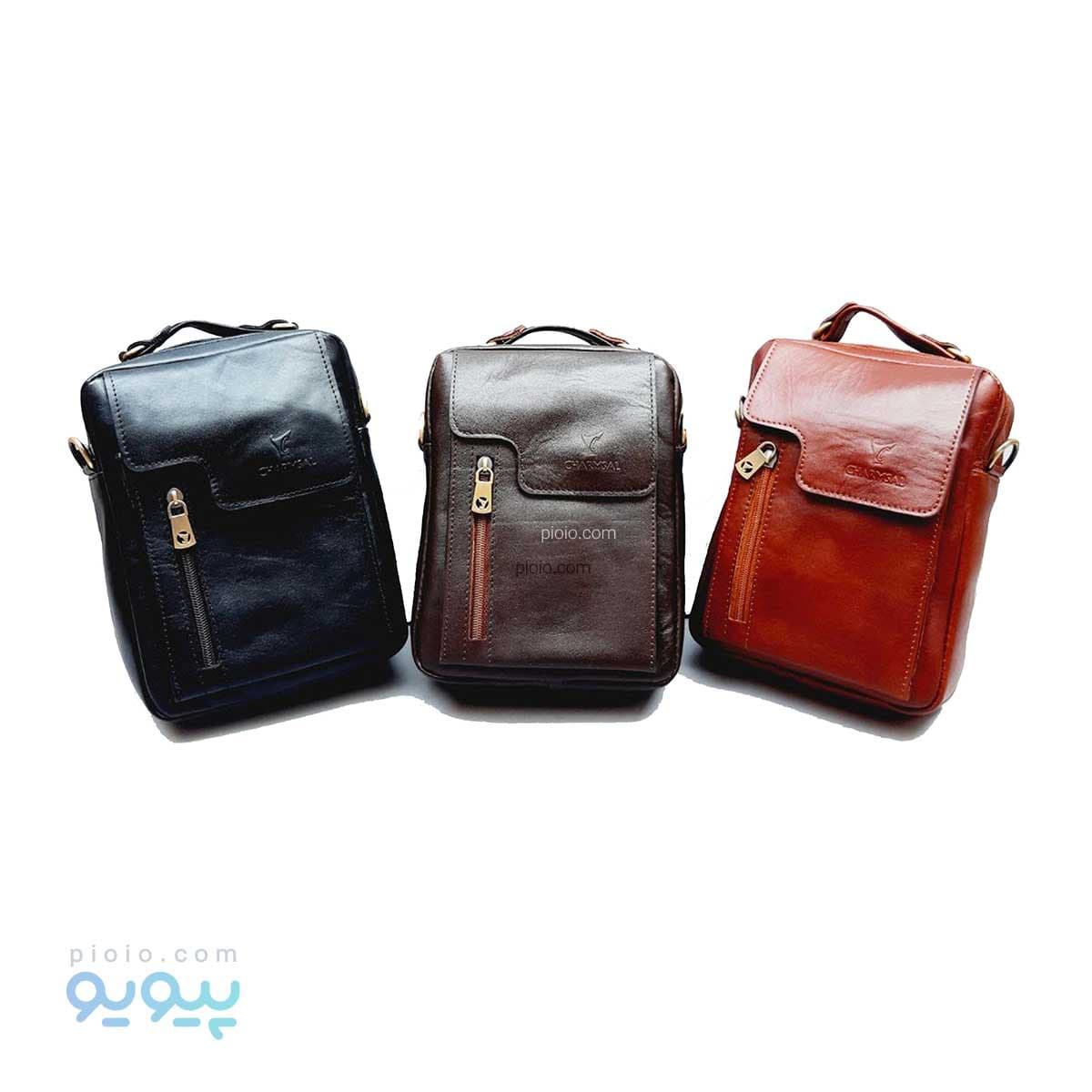 کیف دوشی چرم منحنی چرمسال آیتم 67054