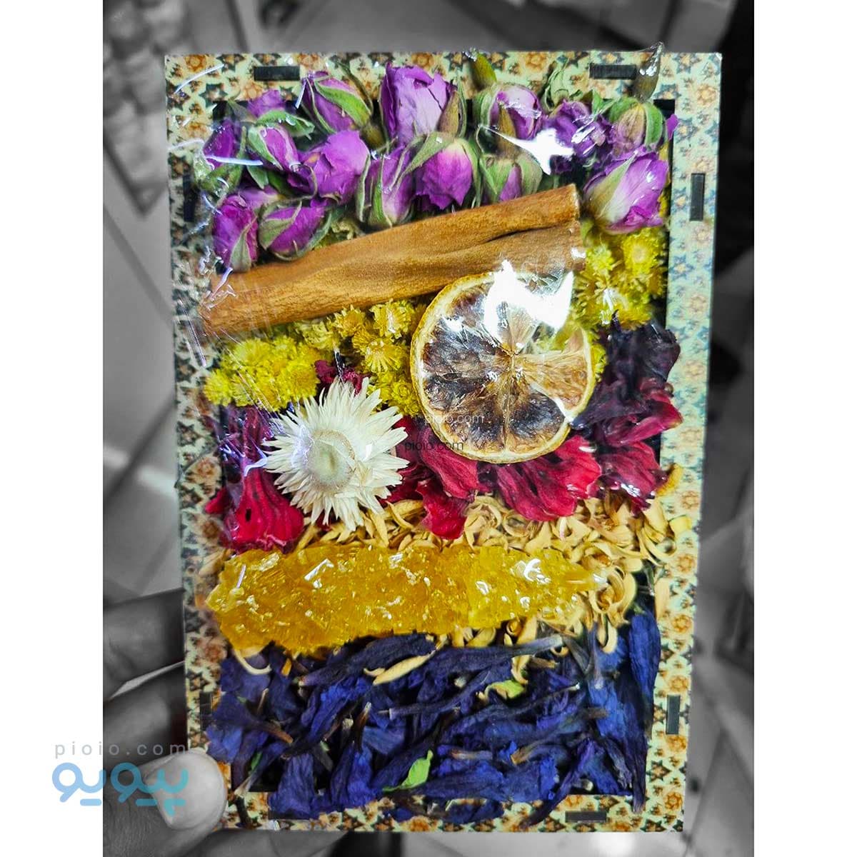 پک هدیه دمنوش گیاهی متنوع