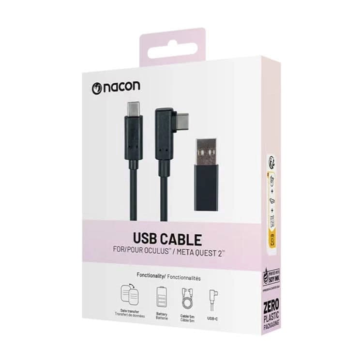 کابل Nacon USB-C Cable مخصوص Oculus Quest 2 — تصویر ۶