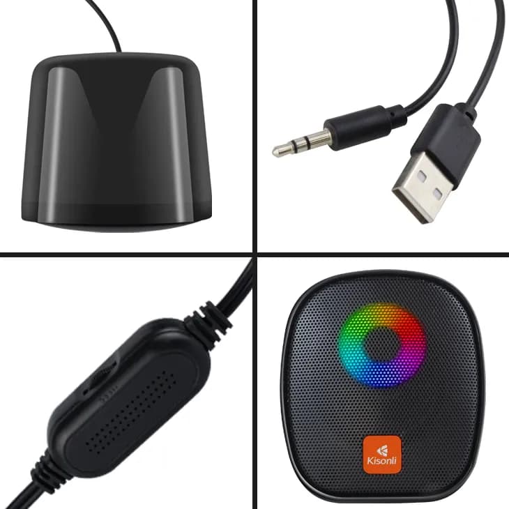 اسپیکر دسکتاپ کیسونلی مدل X-11 RGB — تصویر ۳