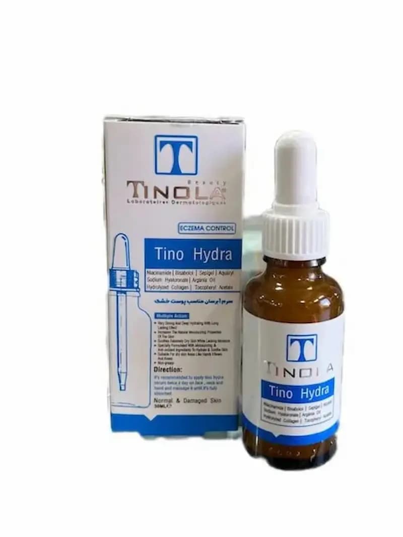 سرم آبرسان تینولا مدل Tino Hydra | مناسب پوست خشک