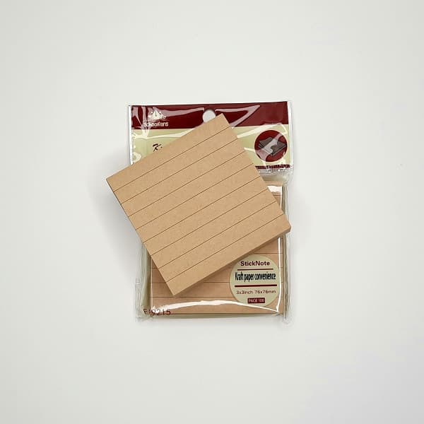 پوستیت کاغذ کرافت 100 برگی کد 9223 اسکول فنس (mm 76×76)