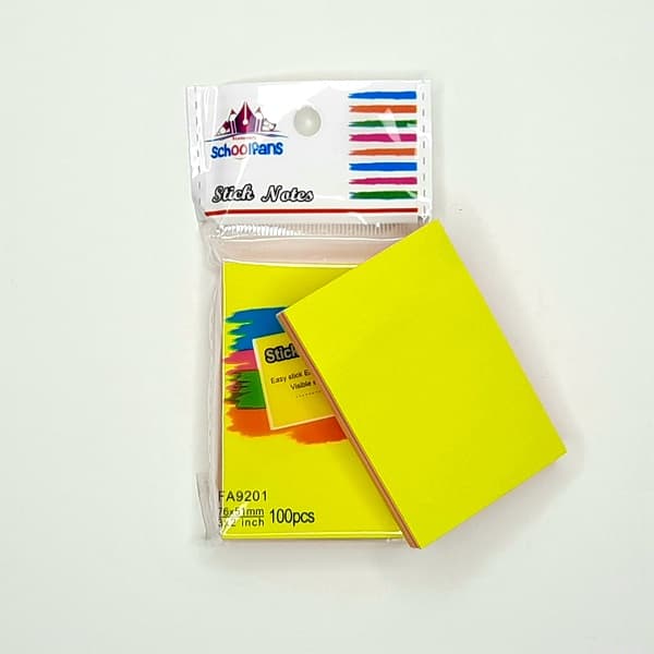 پوستیت 100 برگی کد 9201 اسکول فنس (mm 76×51)