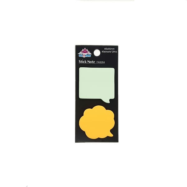 پوستیت 40 برگی کد 9228 اسکول فنس (mm 45×45) — تصویر ۳