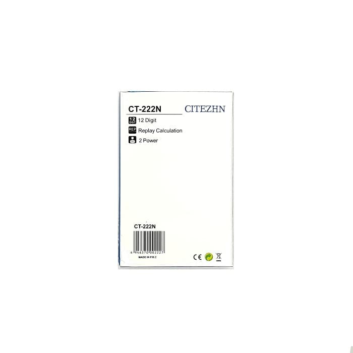 ماشین حساب کوچک سیتیزن CT-222N — تصویر ۴