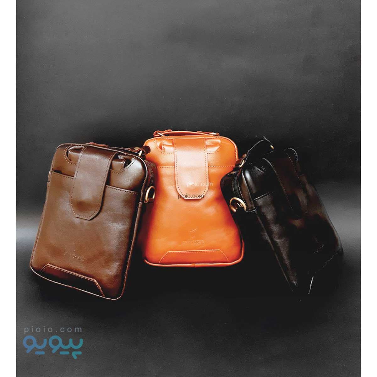 کیف دوشی مردانه چرم طبیعی عمده و کارتنی