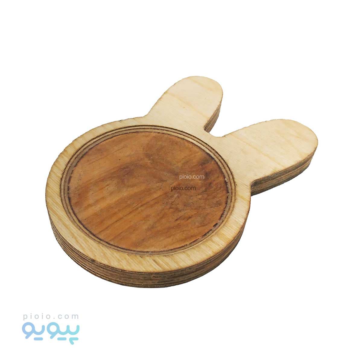 تخته سرو چوبی طرح خرگوش عمده و کارتنی — تصویر ۲
