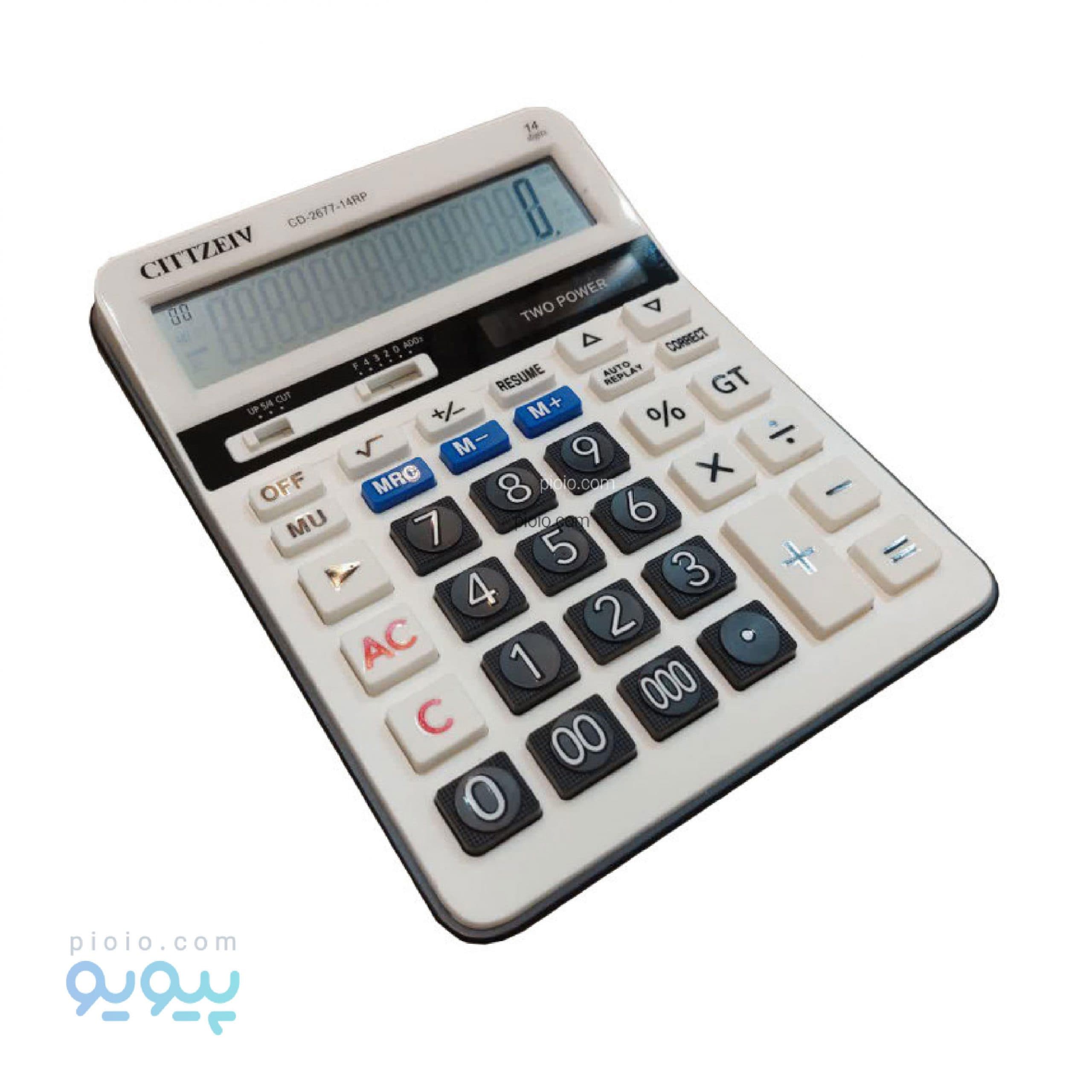 ماشین حساب CITTZEIV مدل CT-2677-I4RP تک و عمده — تصویر ۳