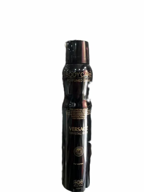 اسپری بدن زنانه بادی کر مدل Versace Crystal Noir | حجم 200ml