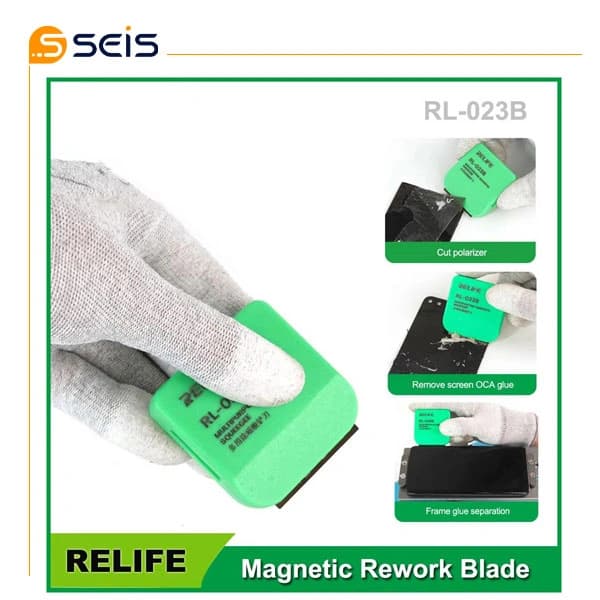 فیکسچر مغناطیسی تیغ تعویض گلس RELIFE مدل RL-023B — تصویر ۴