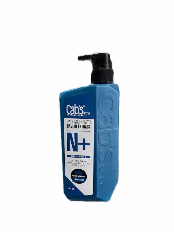 ماسک مو کپس Cab’s مدل N+ | حاوی عصاره خاویار، حجم 500ml