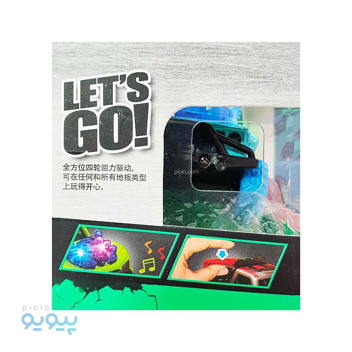 ماشین فلزی آفرود تصادفی موزیکال آیتم g5211/2 تک و عمده — تصویر ۳