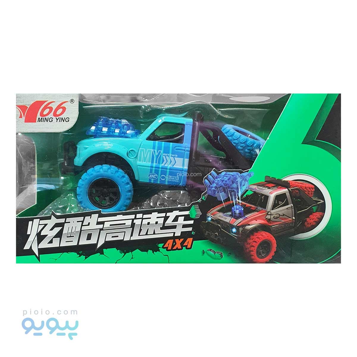 ماشین فلزی آفرود تصادفی موزیکال آیتم g5211/2 تک و عمده