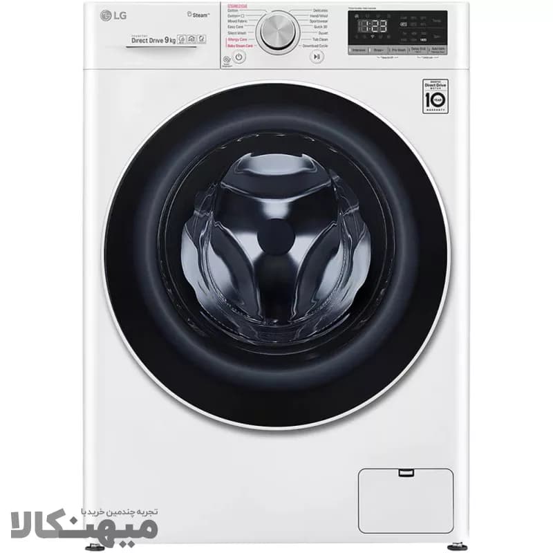 ماشین لباسشویی ال جی V5 سفید — تصویر ۹