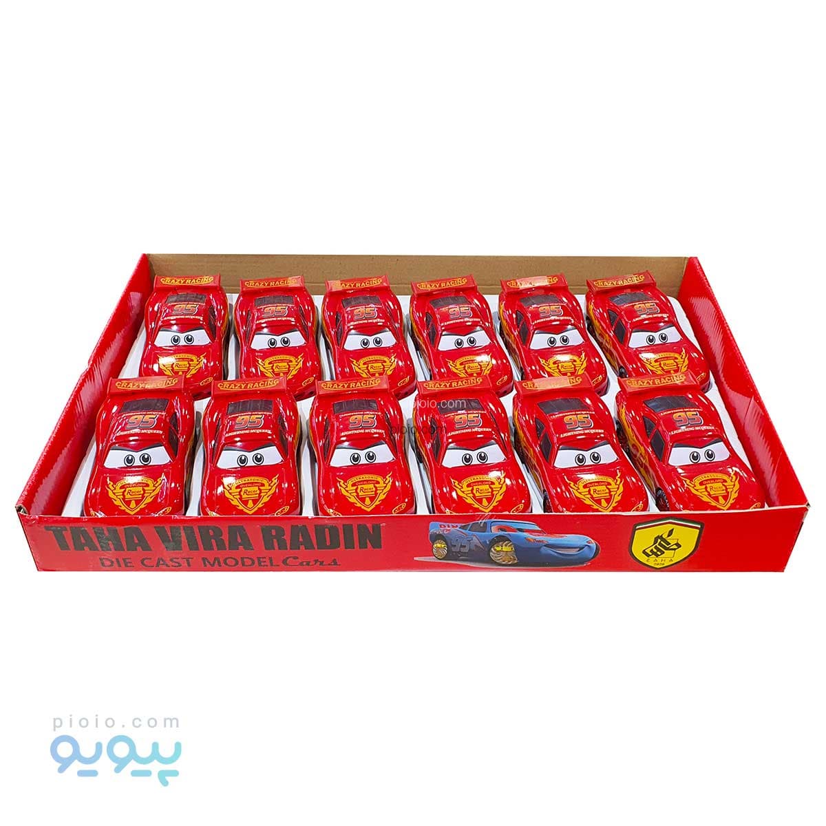 ماکت ماشین فلزی مک کوئین متوسط طاهاتویز تک و عمده — تصویر ۲