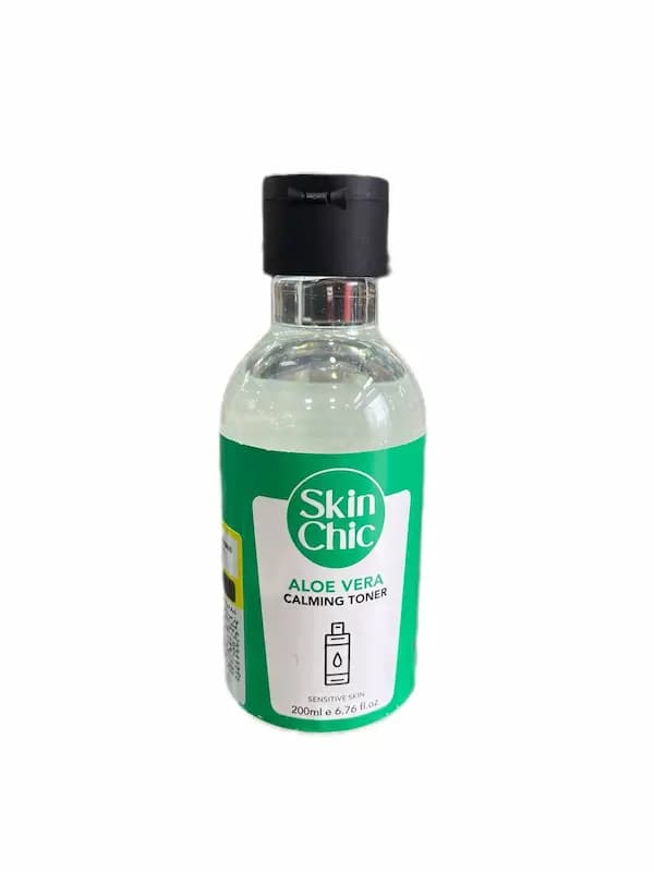 تونر پوست حساس اسکین شیک حاوی عصاره آلوئه ورا | حجم 200ml