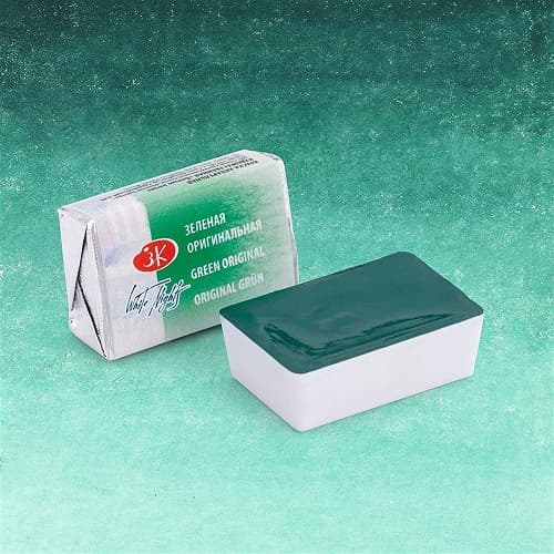 قرص آبرنگ سنت پترزبورگ تک رنگ 719 Green Original