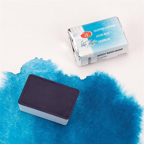 قرص آبرنگ سنت پترزبورگ تک رنگ 519 Azure Blue — تصویر ۲