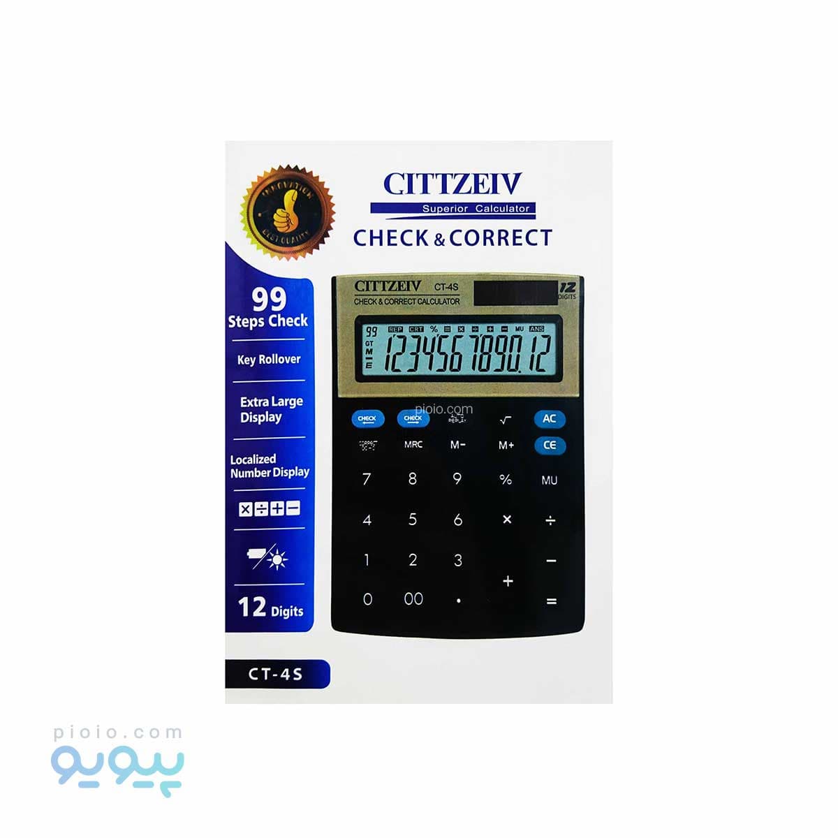 ماشین حساب CITTZHEIV آیتم CT-4S تک و عمده — تصویر ۳