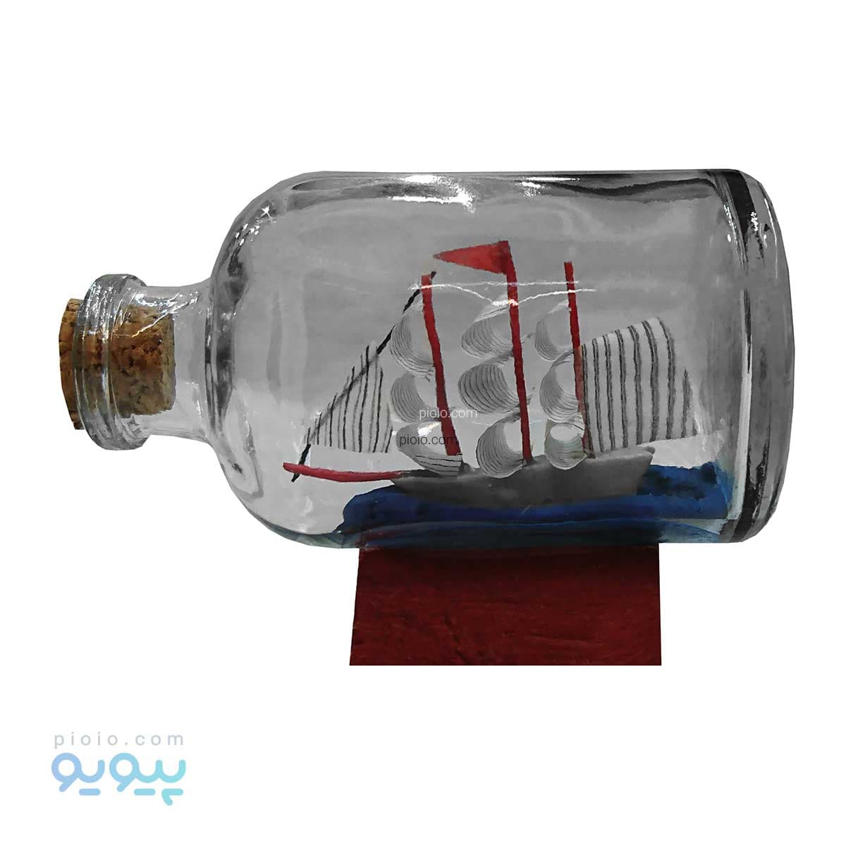 ماکت کشتی داخل بطری — تصویر ۴