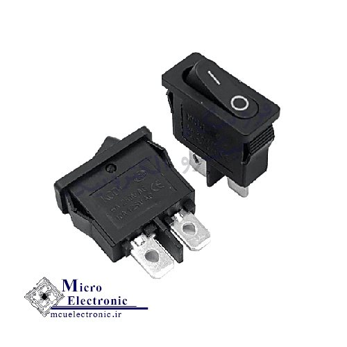 کلید راکر باریک کوچک KCD2-401