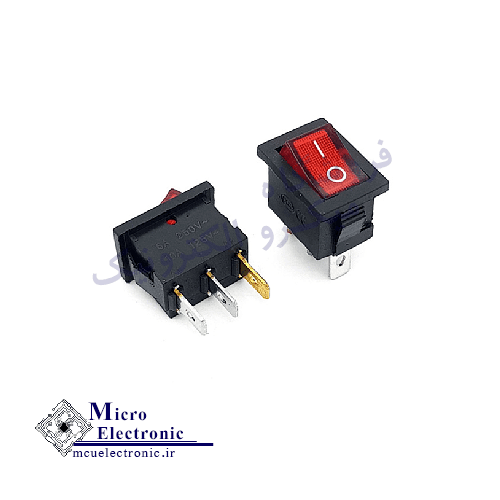 کلید راکر چراغدار KCD1-101N 3PIN