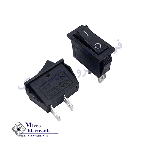 کلید راکر باریک دوحالته KCD3-101 2PIN