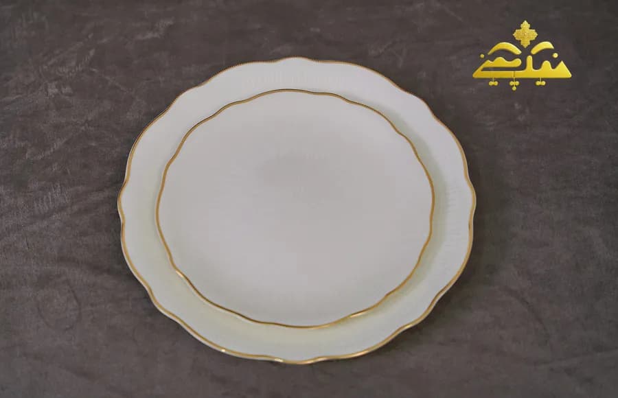 سرویس چینی الیزابت طرح پرسین (PER) 12 نفره 85 پارچه توس چینی قالب ملبورن — تصویر ۲
