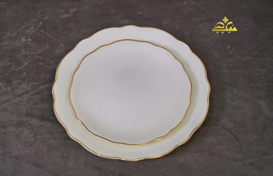 سرویس چینی الیزابت طرح پرسین (PER) 6 نفره 31 پارچه توس چینی قالب ملبورن — تصویر ۸