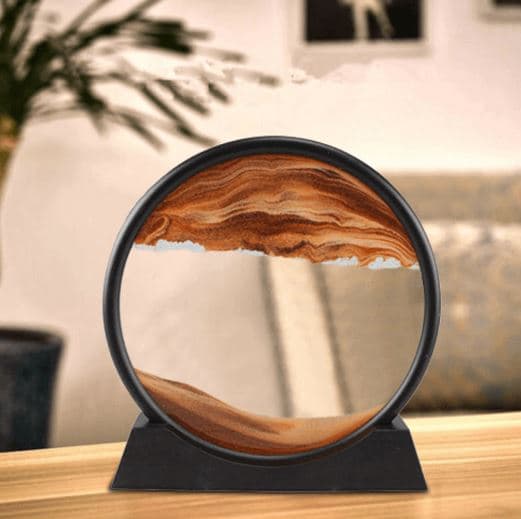 تابلو شنی دایره ای 3d Deep Sea