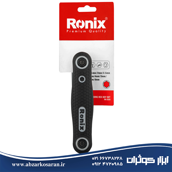 آلن شش گوش چاقویی رونیکس Ronix مدل RH-2020 — تصویر ۴