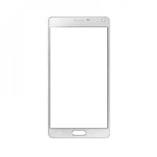 GLASS N9100 NOTE 4 WHITE ORG SAM*