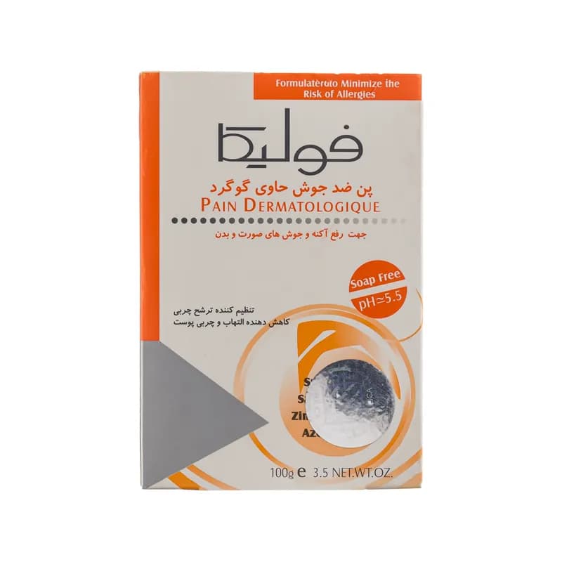 پن فولیکا ضد جوش حاوی گوگرد حجم 100 گرم