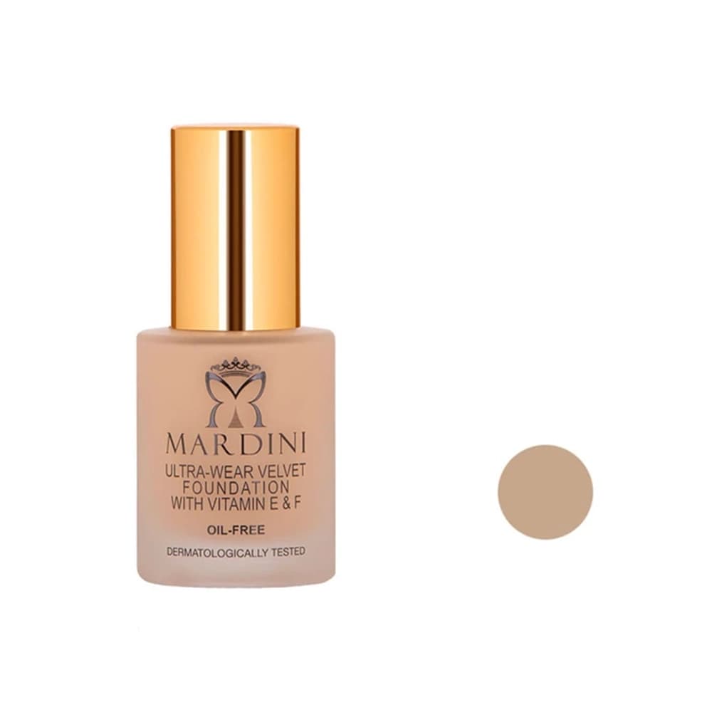 کرم پودر مخملی ماردینی 30ml NATURAL BEIGE – 54