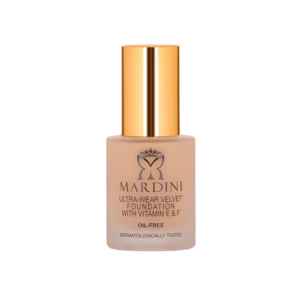 کرم پودر مخملی ماردینی 30ml NATURAL BEIGE – 54 — تصویر ۲
