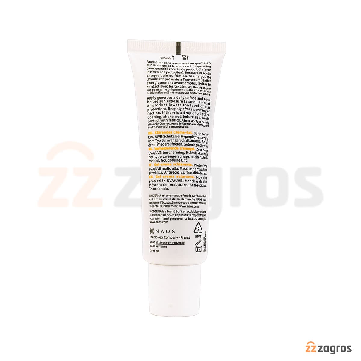 بایودرما فتودرم ام ژل کرم ضد آفتاب ضد لک(اسپات) تیره 40ml SPF50 — تصویر ۷
