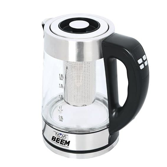 چای ساز بیم TM2808 استیل مشکی — تصویر ۲