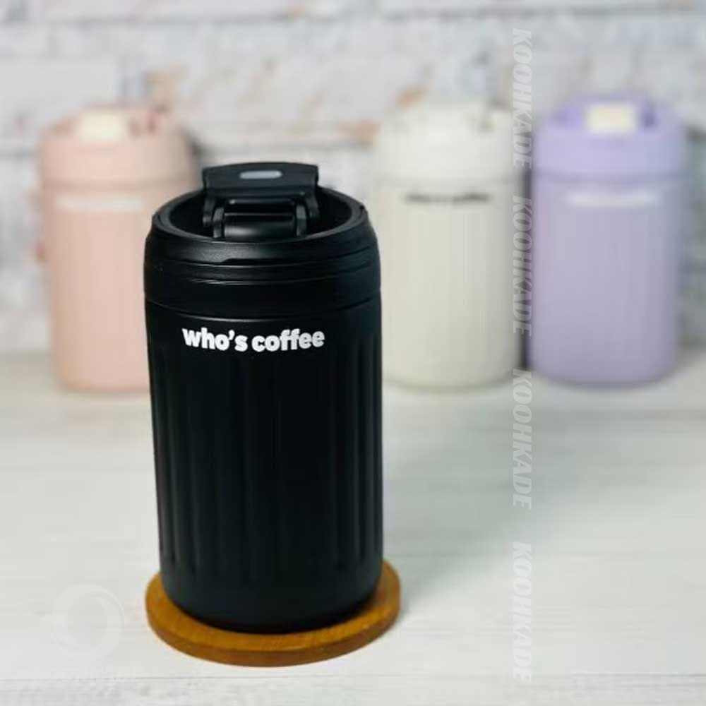 تراول ماگ WHOS COFFEE دو درب 480 میلیمتر — تصویر ۷