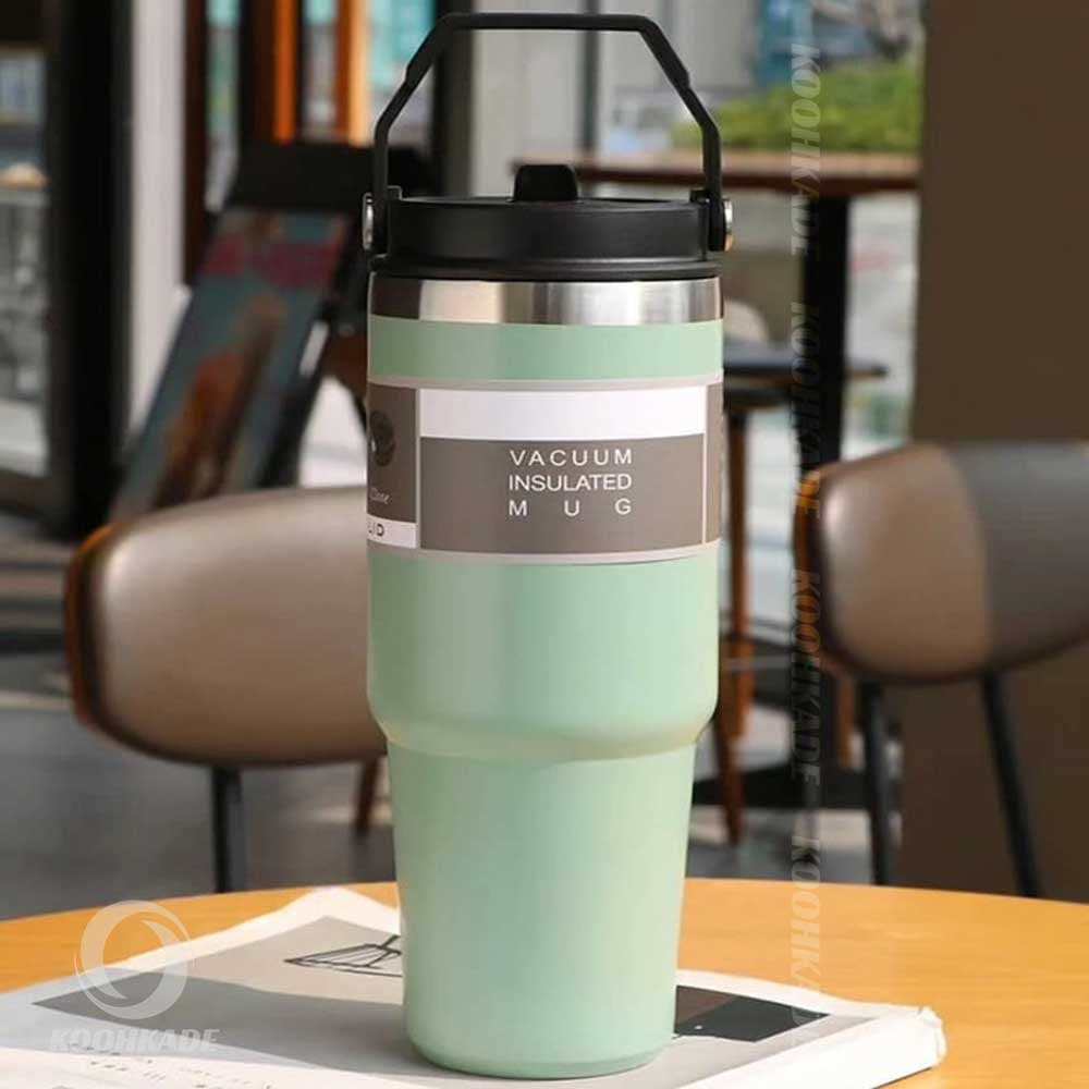 تراول ماگ دسته دار VACUUM CUP 600 ML — تصویر ۷