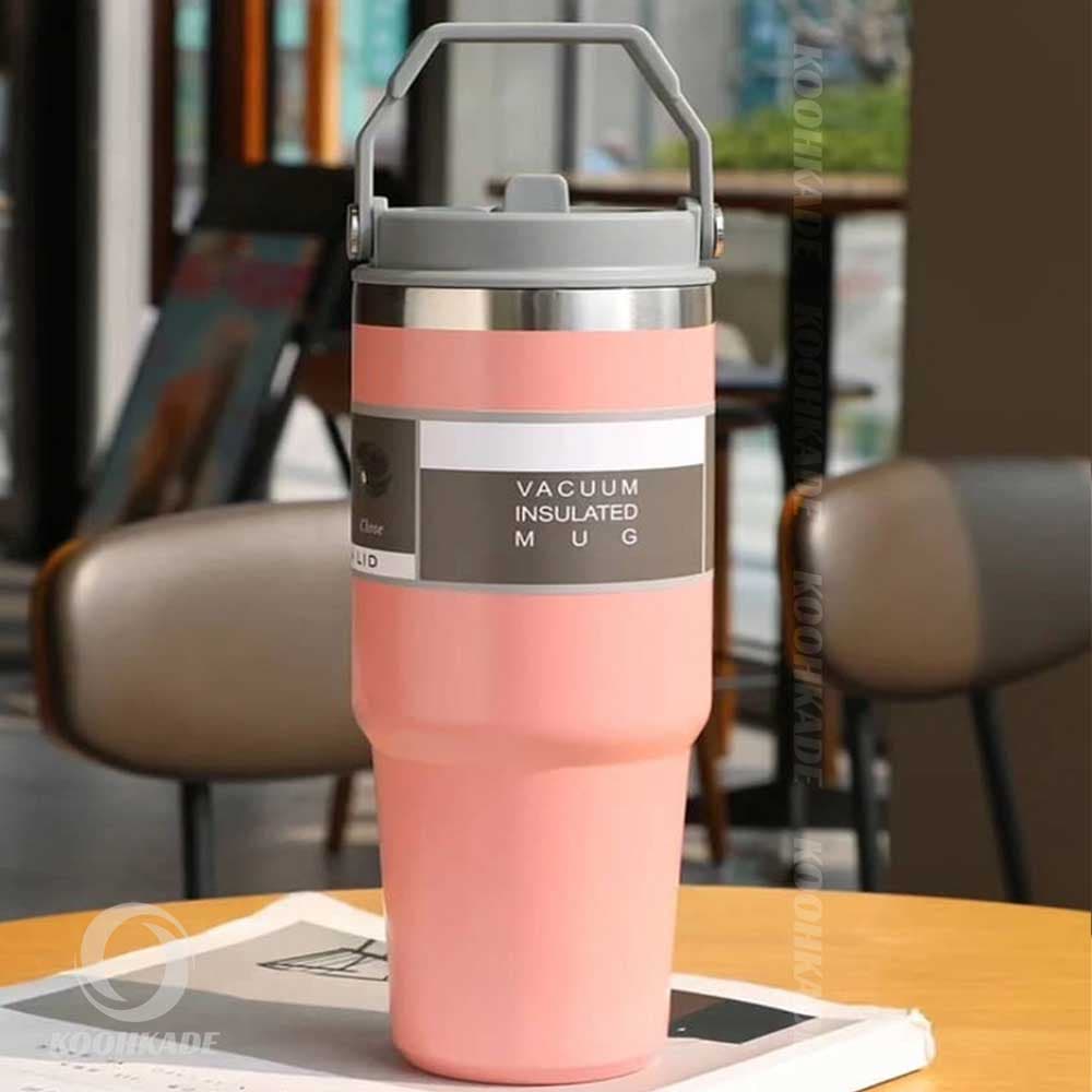 تراول ماگ دسته دار VACUUM CUP 600 ML — تصویر ۲