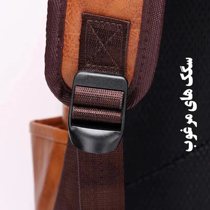 کوله پشتی لپ تاپ مدل 3956 مناسب برای لپ تاپ 14.1 تا 15.6 اینچی — تصویر ۴
