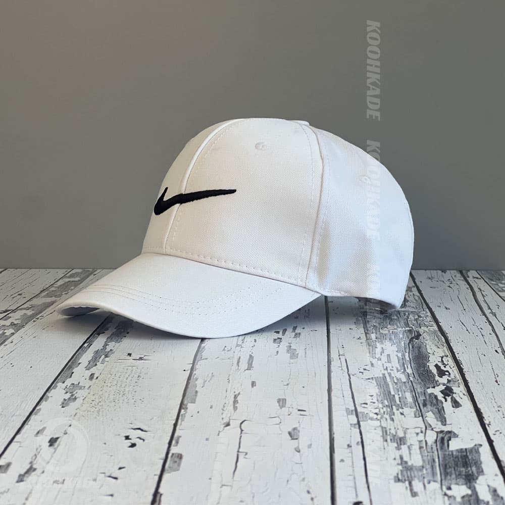 کلاه لبه دار NIKE سفید — تصویر ۲