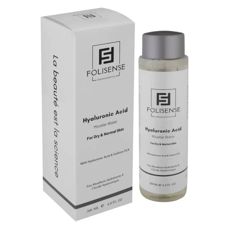 میسلار واتر فولیسنس مدل Hyaluronic Acid مناسب برای پوست خشک حجم 150 میلی‌لیتر — تصویر ۲